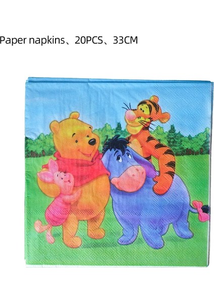 Straw-1 Adet Disney Winnie The Pooh Tema Doğum Günü Partisi Malzemeleri Süslemeleri Çocuklar Için Aile Partisi Winnie The Pooh Afiş Plakaları Bardak Pipetler (Yurt Dışından) fırsatları