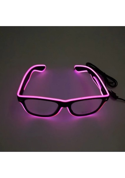 Floresan Yeşil 1pc Yanıp Sönen El Tel LED Gözlük Aydınlık Parti Dekoratif Aydınlatma Klasik Yenilik Hediye Parlak LED Işık Up Parti Güneş Gözlüğü (Yurt Dışından) indirimleri