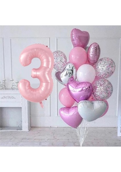 Resim Olarak 12 Adet/grup Erkek Doğum Günü Balonları 40 Inç Mavi Numarası Balon 3/3rd Doğum Günü Partisi Dekorasyon Çocuklar Anniversaire 9/1/3 Yaşında (Yurt Dışından)