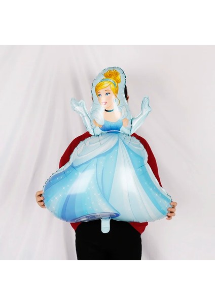 Külkedisi 1 Adet 108*69 cm Büyük Çan Külkedisi Kar Beyaz Elsa Prenses Folyo Balonlar Bebek Doğum Günü Partisi Süslemeleri Çocuklar Helyum Topları Oyuncaklar (Yurt Dışından)