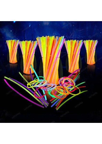 50 Adet 20/50/100 Adet Floresan Hafif Parlamalı Çubuklar Bilezikler Kolye Neon Düğün Parti Için Parlak Renkli Çubuklar Parlak Renkli Dekorlar (Yurt Dışından) fiyatları