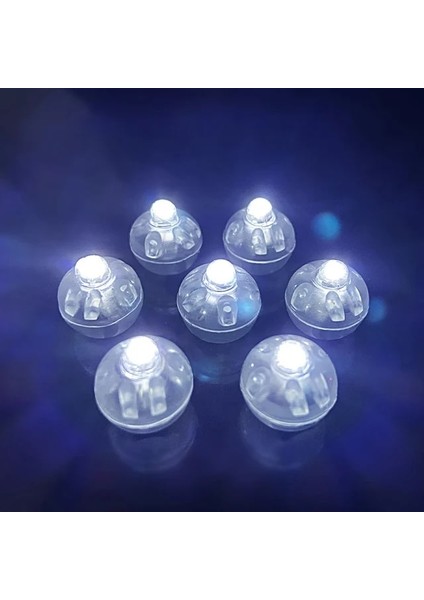 Beyaz 5 Adet 30X LED Balon Işık Topu LED Işık Mini Yuvarlak LED Top Lamba Bar Fener Noel Düğün Parti Süslemeleri Doğum Günü Dekor Için (Yurt Dışından)