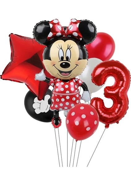 Nane Yeşili 1 Takım Disney Mickey Mouse Parti Balonları Minnie Balonlar 32 "numara Balon Bebek Duş Doğum Günü Partisi Süslemeleri Çocuk Oyuncak Hediyeler (Yurt Dışından)