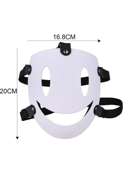 Işık ile Maske 5 Japon Animesi Cosplay Yüksek Katlı Invasion Cosplay Maske Neon Aydınlık LED Parti Maskesi Samuray Kostüm Sahne (Yurt Dışından) fırsatları
