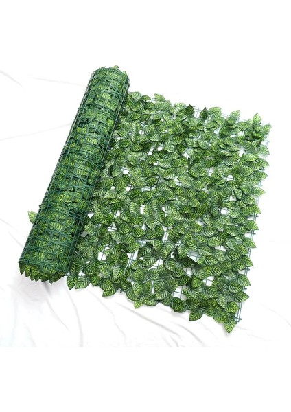 C 50X300 cm Yapay Yaprak Çit Sarmaşık Çit Duvar Açık Sahte Bitkiler Ev Bahçe Yard Balkon Dekorasyon Için Yeşil Yaprak Gizlilik Çit Panelleri (Yurt Dışından)