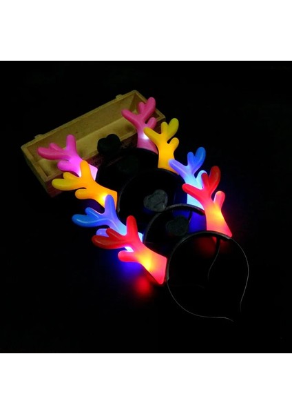43 10 Adet Yetişkin Çocuklar LED Glow Parti Kedi Tavşan Taç Çiçek Kafa Bandı Light Up Çelenk Hairband Doğum Günü Hediyesi Düğün Cadılar Bayramı Şekeri (Yurt Dışından) fırsatları