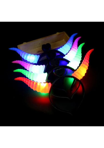 43 10 Adet Yetişkin Çocuklar LED Glow Parti Kedi Tavşan Taç Çiçek Kafa Bandı Light Up Çelenk Hairband Doğum Günü Hediyesi Düğün Cadılar Bayramı Şekeri (Yurt Dışından) indirimleri