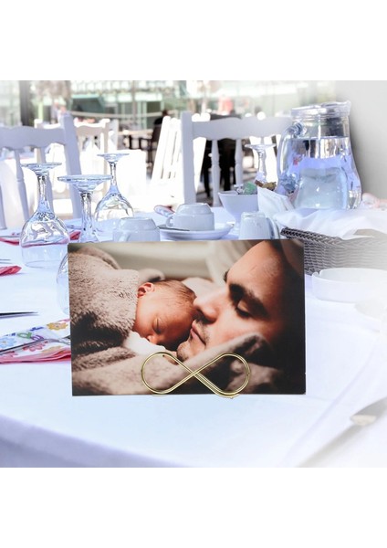 Altın Tutucu Masa Sahipleri Kağıt Mesaj Adı Yer Standları Numarası Not Resim Menüsü Düğün Notu Fotoğraf Klip Standı Masa Klipsi Ekran (Yurt Dışından) indirimleri
