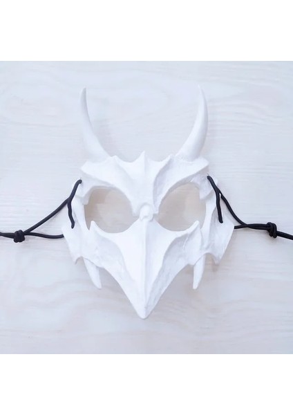 Stil-9 Yeni Hayvan Maskesi Japon Anime Yarım Yüz Maskesi Cosplay Unisex Masquerade 2022 Cadılar Bayramı Karnaval Parti Sahne (Yurt Dışından)
