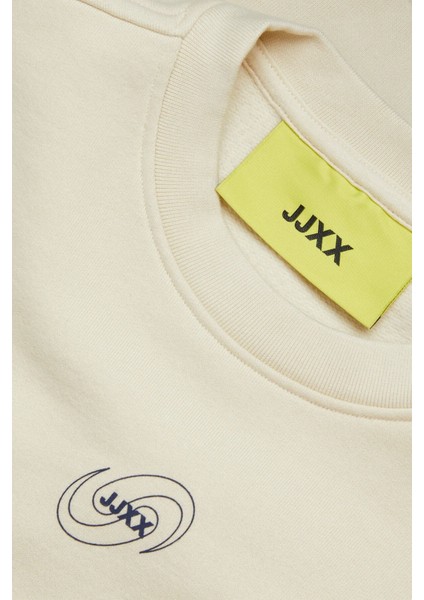 Jjxx Jxjada Kadin Bej Sweatshirt 12244363-BONE White fırsatları