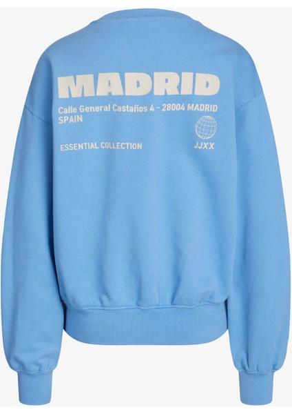 Jxjada Kadin Mavi Sweatshirt 12244363-SILVERLAKEBLUE fırsatları