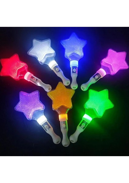 Mavi Tezahürat Sopa Ilginç Üç Dişli Işıklar Çok Amaçlı Eğlence Ekle Neşeli Pentagram Yıldız Aydınlık LED Sopa Konser Malzemeleri Için (Yurt Dışından)