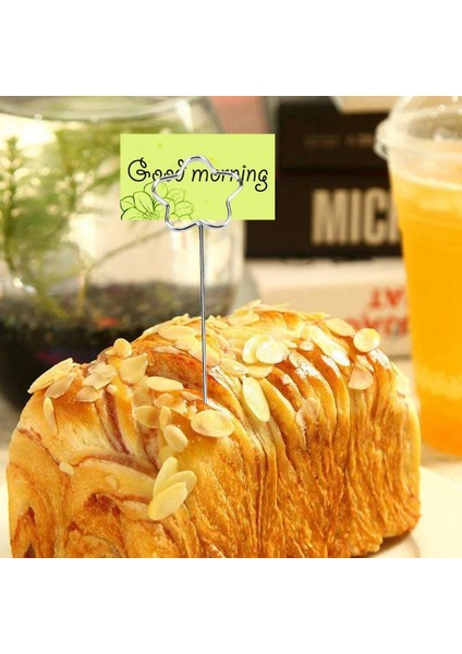 50 Adet Çiçek Şekli Çiçek Müzik Notasyonu Şekil Kart Sahibinin Standları Masa Metal Numarası Sahipleri Yer Kart Kağıdı Menü Klipleri Düğün Masaüstü Dekor 50 Adet (Yurt Dışından) modelleri