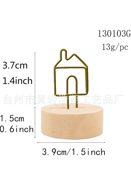 HOUSE-10PCS 10 Adet/paket Yaratıcı El Sanatları Ahşap Koltuk Kart Tutucu Demir Sanat Not Tutucu Karikatür Kartvizit Tutucu Ev Dekorasyon Süsler (Yurt Dışından) fiyatları
