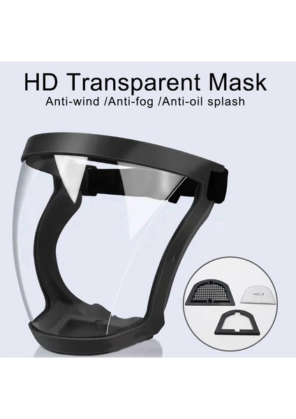 Gri 20FILTERS Faceshield Eyeshield Toz Kapağı Şeffaf Moto Bisiklet Rüzgar Geçirmez Maske Tam Yüz Toz Geçirmez Anti-Rüzgar Kaynak Güvenlik Gözlükleri (Yurt Dışından) modelleri