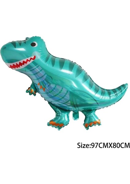 Resim Olarak Büyük Jurassic Dinozor Doğum Günü Partisi Dekorasyon Folyo Balonlar Hayvan Balon Bebek Duş Helyum Globos Ayakta Karikatür Ejderha (Yurt Dışından)