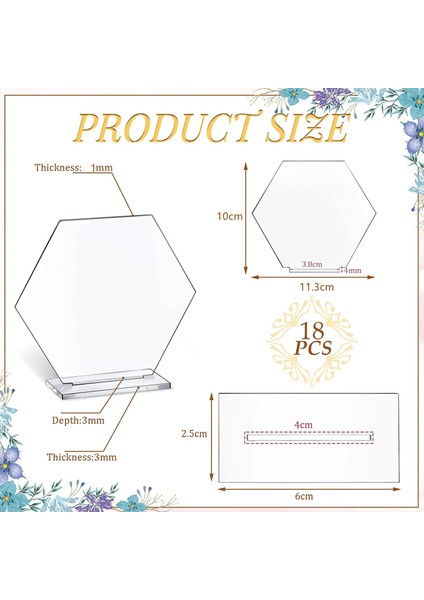 Temizle 10 Adet 50/20 Set Şeffaf Akrilik Burcu Standı ile Boş Altıgen Akrilik Koltuk Kartı Dıy Masa Numarası Plaka Düğün Parti Olay Resepsiyon Için (Yurt Dışından) modelleri