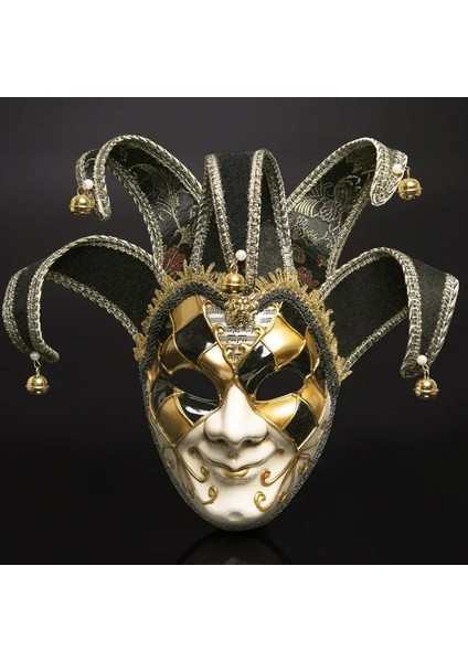 Parti Maskesi x Moda Masquerade Venedik Maskesi Mardi Gras Cadılar Bayramı Düğün Duvar Dekoratif Sanat Noel Yarım Yüz Doğum Günü Partisi Malzemeleri (Yurt Dışından)