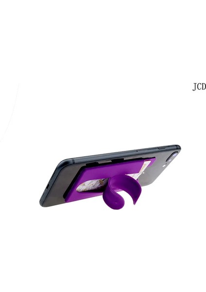 Mor Jcd Silikon Kavrama Cep Telefonu Tutucu Standı Itme Çekme Etiket Yapıştırma Evrensel El Bandı Telefon Tutucu Braketi (Yurt Dışından) fırsatları