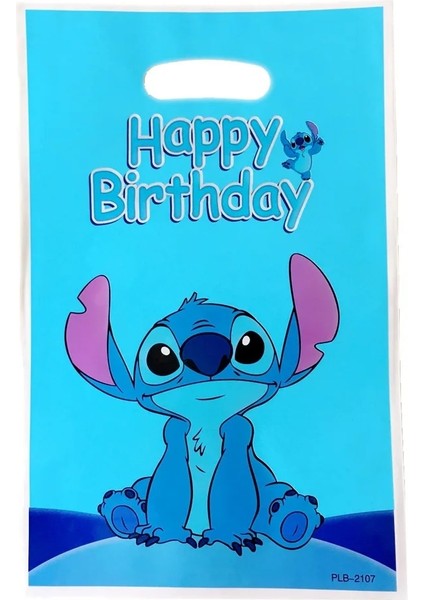 Saman 10 Adet Lilo Stitch Tema Tek Kullanımlık Sofra Kağıt Tabak Hediye Çantası Afiş Çocuklar Doğum Günü Bebek Duş Malzemeleri Şekeri Parti Dekor (Yurt Dışından) fırsatları
