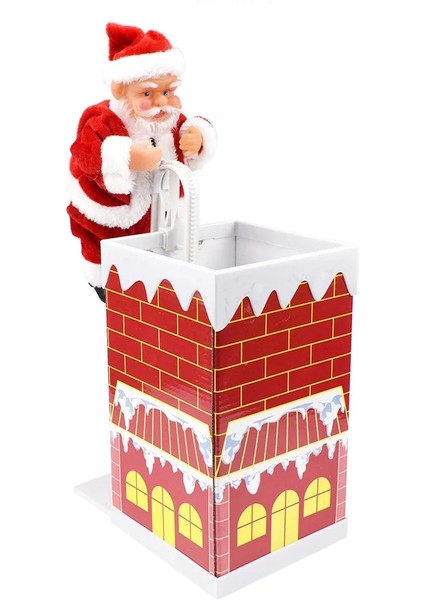 Bir Tırmanma Baca Noel Baba Elektrikli Oyuncak Müzik Noel Hediyesi Yenilik Komik Oyuncaklar Çocuklar Için Yeni Yıl Noel Partisi Oyuncak (Yurt Dışından)
