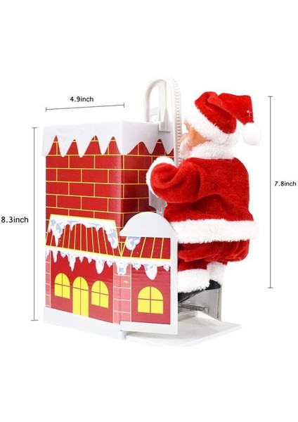 Bir Tırmanma Baca Noel Baba Elektrikli Oyuncak Müzik Noel Hediyesi Yenilik Komik Oyuncaklar Çocuklar Için Yeni Yıl Noel Partisi Oyuncak (Yurt Dışından) fiyatları