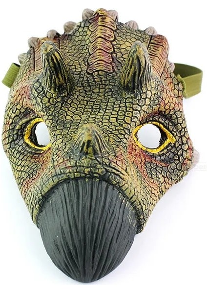 Siyah Dinozor Maskesi Simülasyon Dinozor Modeli Cadılar Bayramı Tricky Roar Tyrannosaurus Rex Maskesi Dinozor Dino Mutlu Doğum Günü Partisi (Yurt Dışından) fırsatları