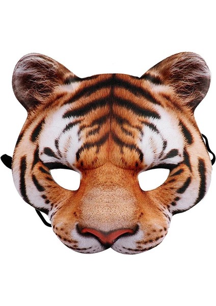 Beyaz Tilki Cadılar Bayramı 3D Kaplan Domuz Tilki Hayvan Maskesi Masquerade Parti Cosplay Kostüm Aksesuarları Sahne Unisex Hayvanlar Yarım Yüz Maskeleri (Yurt Dışından) fiyatları