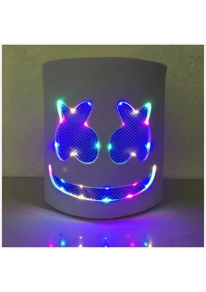 Kırmızı Işık Glow Flaş Tipi Sert Pvc Hatmi Kask Purim Je Tatil Dj Hatmi Maskesi Konser Sahne Müzik Hayranları Prop (Yurt Dışından) fiyatları