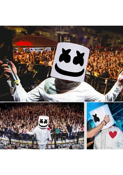 Kırmızı Işık Glow Flaş Tipi Sert Pvc Hatmi Kask Purim Je Tatil Dj Hatmi Maskesi Konser Sahne Müzik Hayranları Prop (Yurt Dışından) fırsatları