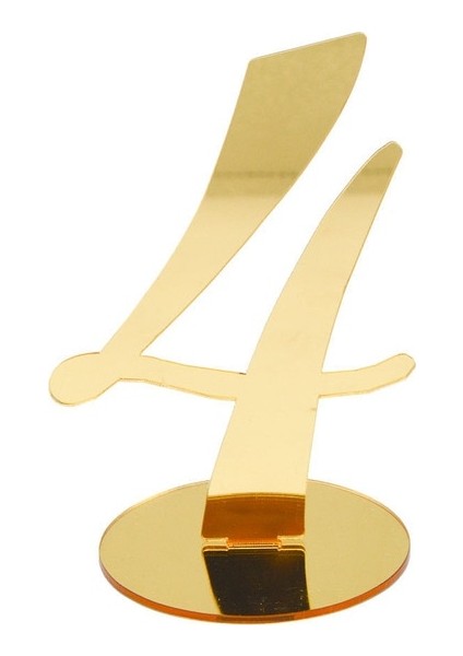 Stil 4 Düğün Masa Numaraları Akrilik Masa Numaraları Tutucu Tabanı ile Düğün Için Standlar Narin Hazırlanmış Çift Taraflı 1 Pc S55 (Yurt Dışından)