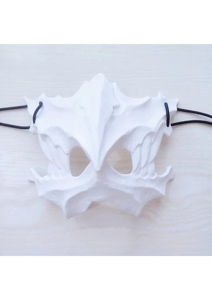 Stil-10 Yeni Hayvan Maskesi Japon Anime Yarım Yüz Maskesi Cosplay Unisex Masquerade 2022 Cadılar Bayramı Karnaval Parti Sahne (Yurt Dışından)