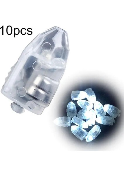 Beyaz 10 Adet Renkli LED Balon 10/50 Adet Işıklar Glow Flaş Topu Lambaları Kağıt Mini Fener Lambası Noel Cadılar Bayramı Dekorasyon (Yurt Dışından)
