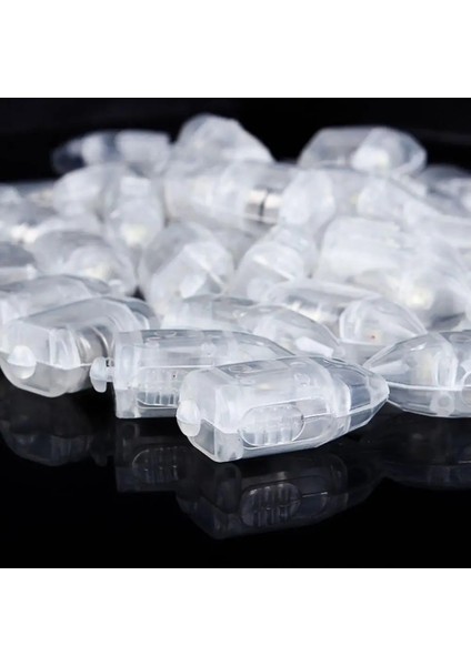 Beyaz 10 Adet Renkli LED Balon 10/50 Adet Işıklar Glow Flaş Topu Lambaları Kağıt Mini Fener Lambası Noel Cadılar Bayramı Dekorasyon (Yurt Dışından)