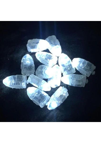 Beyaz 10 Adet Renkli LED Balon 10/50 Adet Işıklar Glow Flaş Topu Lambaları Kağıt Mini Fener Lambası Noel Cadılar Bayramı Dekorasyon (Yurt Dışından)