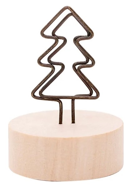 H Çoklu Stiller Ahşap Tel Şekli Fotoğraf Klip Masa Numarası Standı Masaüstü Dekorasyon Metal Yer Kartı Sahipleri Parti Malzemeleri (Yurt Dışından)