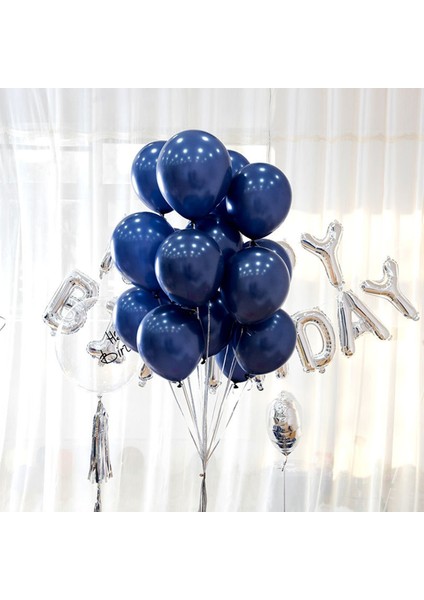 20PCSBG 28/20PCS Gece Mavisi Altın Lateks Balonlar Metalik Konfeti Düğün Mutlu Doğum Günü Bebek Duş Cadılar Bayramı Partisi Ev Dekorasyonu (Yurt Dışından)