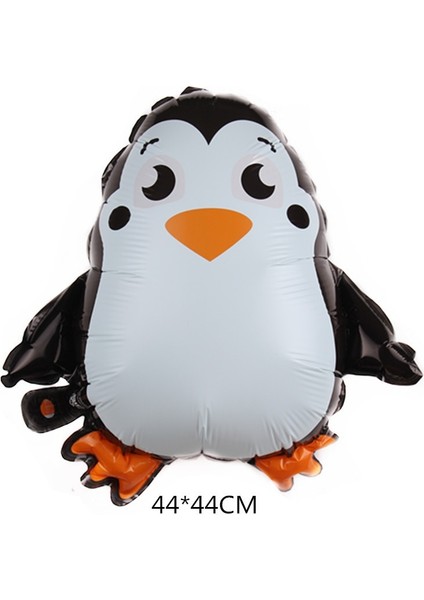 Stil T 1 Adet Karikatür Hayvan Folyo Balonlar Tavşan Tilki Penguen Hippo Kaplan Timsah Helyum Balon Doğum Günü Partisi Süslemeleri Bebek Duş (Yurt Dışından) indirimleri