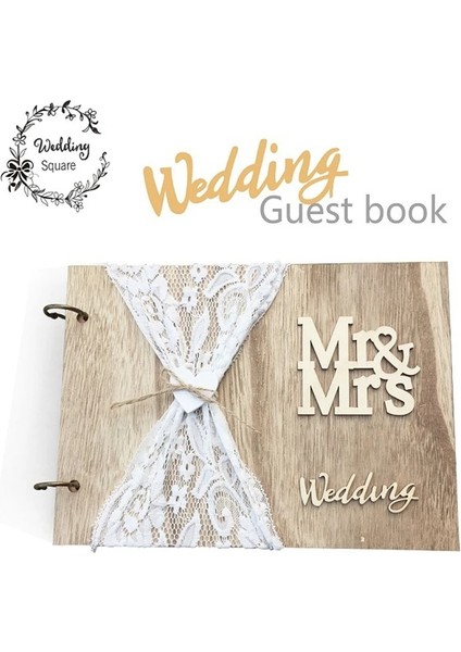 10 Sayfa 28X20CM 10/20 Sayfa Düğün Ahşap Ziyaretçi Defteri Mektup Mr.ve Bayan Romantik Evlilik Ziyaretçi Defteri Düğün Malzemeleri Dekor Scrapbooking Kitabı (Yurt Dışından) fiyatları