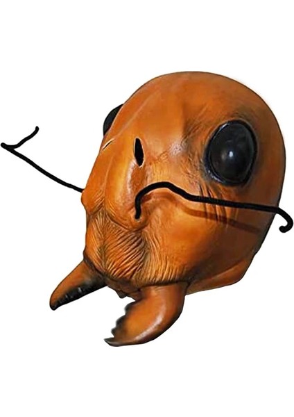 Pembemsi Gri Lateks Hayvan Kafası Tavşan Kertenkele Ayı Su Aygırı Maskesi Süslü Elbise Kostüm Sahne Parti Maskesi (Yurt Dışından)