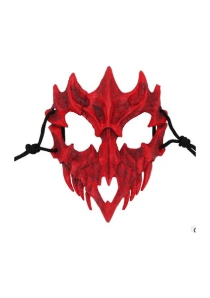 Ben Cadılar Bayramı Cosplay Reçine Maske Ejderha Tanrı Maskesi Çevre Dostu Hayvan Tema Parti Hayvan Kafatası Maskesi (Yurt Dışından)