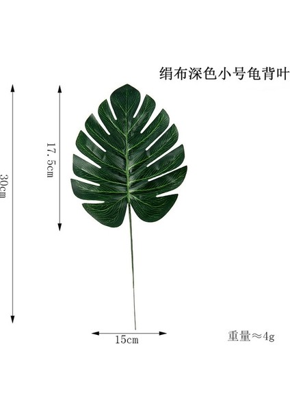 Küçük Monstera Koyu 39 Stiller Büyük Yeşil Yapay Tropikal Palmiye Ağacı Monstera Yaprakları Ev Bahçe Ofis Yatak Odası Dekorasyon Fotoğraf Arka Plan (Yurt Dışından) fiyatları