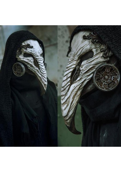 Steampunk Veba Doktor Maskesi Cosplay Uzun Burun Kuş Gaga Lateks Maskeleri Karnaval Masquerade Cadılar Bayramı Partisi Kostüm Sahne (Yurt Dışından) fiyatları