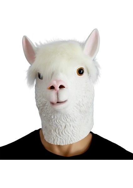 Panda Cadılar Bayramı 3D Maskeleri Lateks Hayvan Kurbağa Kurt Maymun Parti Maskesi Festivali Çocuk Cadılar Bayramı Karnaval Hediye At Kafa Maskesi (Yurt Dışından)