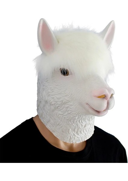 Panda Cadılar Bayramı 3D Maskeleri Lateks Hayvan Kurbağa Kurt Maymun Parti Maskesi Festivali Çocuk Cadılar Bayramı Karnaval Hediye At Kafa Maskesi (Yurt Dışından)