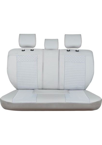 Seat Arona Lüx Deri Oto Koltuk Kılıfı 5'li Set Tam Takım Urban Açık Gri fiyatları