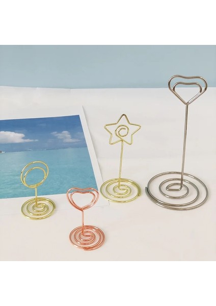 85MM Lolipop 10 Adet Gül Altın 10 Adet Metal Yer Kartı Sahipleri Düğün Masa Numarası Adı Burcu Düğün Doğum Günü Partisi Ev Dekorasyon Fotoğraf Klip Standı Için Standı (Yurt Dışından) indirimleri