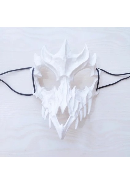 Stil-1 Yeni Hayvan Maskesi Japon Anime Yarım Yüz Maskesi Cosplay Unisex Masquerade 2022 Cadılar Bayramı Karnaval Parti Sahne (Yurt Dışından)