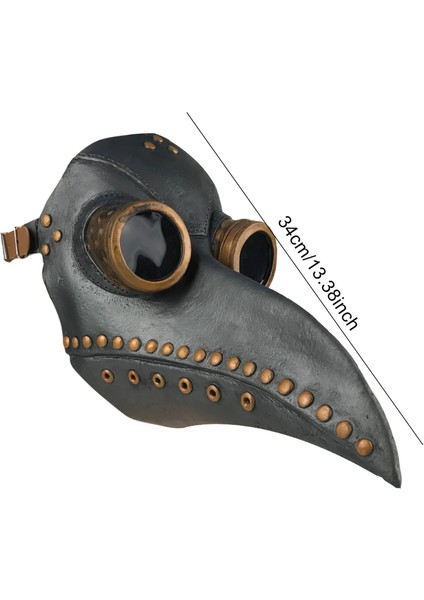 Siyah Gaga Gümüş Cadılar Bayramı Maskeleri Komik Steampunk Veba Doktor Kuş Maskesi Lateks Punk Cosplay Maskeleri Cadılar Bayramı Masquerade Kostüm Cosplay Sahne (Yurt Dışından) indirimleri