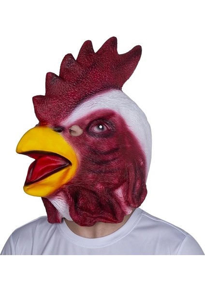 X13034 Hayvan Maskesi Komik At Unicorn Eşek Istakoz Şempanze Maskesi Çocuklar Parti Cadılar Bayramı Masquerade Lateks Tam Yüz Kapak (Yurt Dışından)